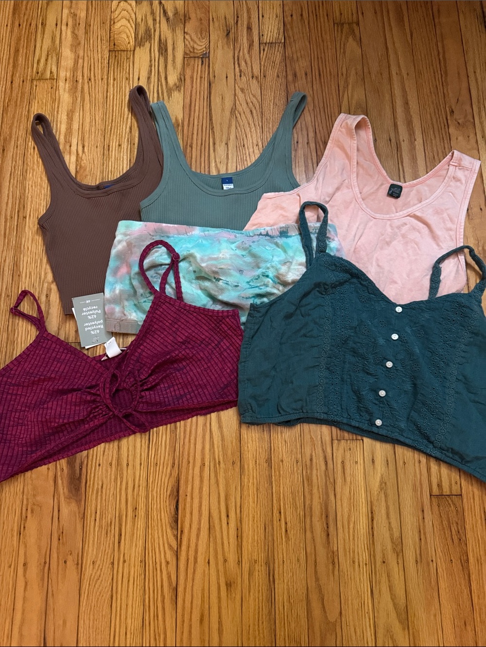 Women’s tank and tube top lot
